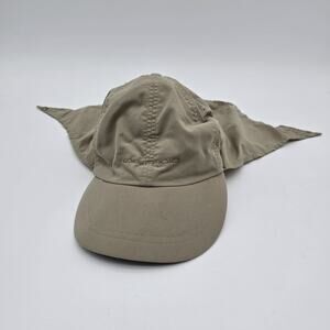 Ex Officio Hat Small Medium Baseball Cap Neck Flap Shade Thru Hiking Sun Brown